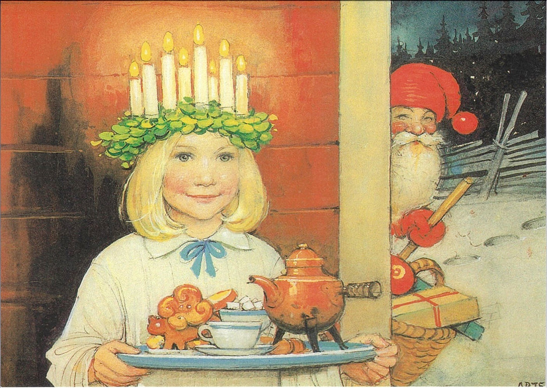 Christmas Cards Lucia and Tomte Pkg of 6