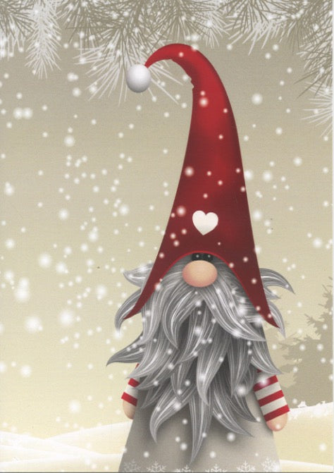 SALE Note Cards, Gnome package of 6