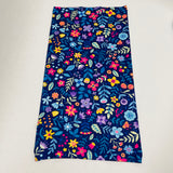 Blue with Flowers buff/gaiter