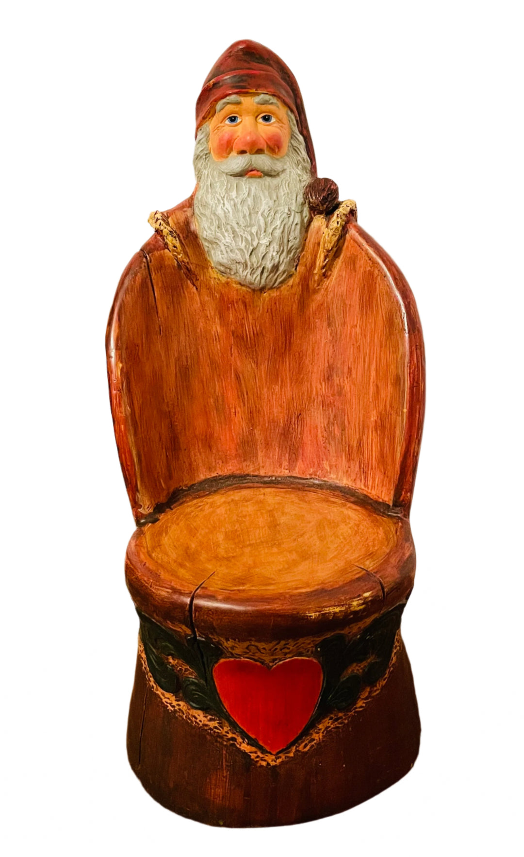 Johnnie Jacobsen Large Santa kubbestol log chair