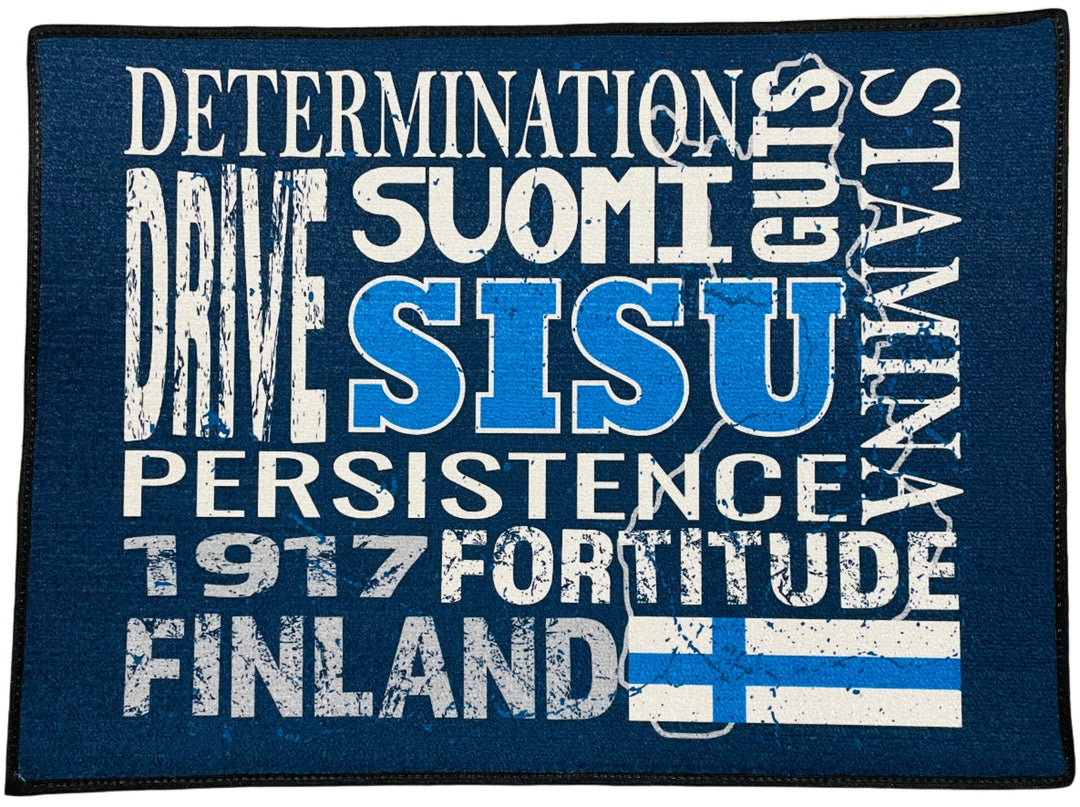 Sisu Suomi Door Mat Rug