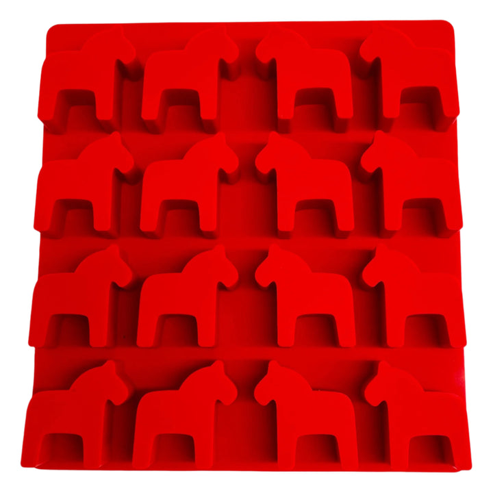 Dala horse mold for ice cubes, candy, soaps