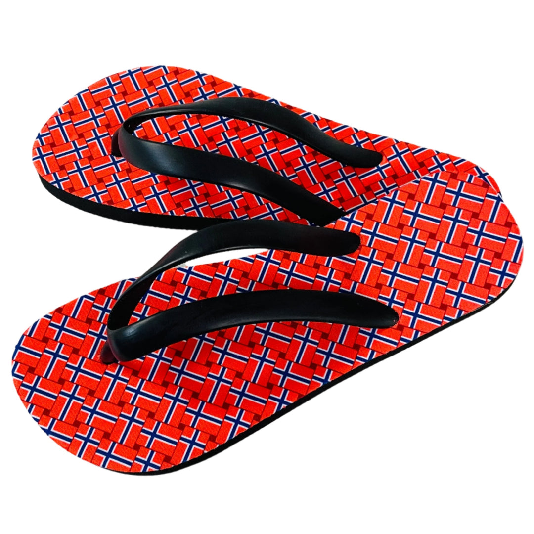 Flip Flop Sandals - Norway flags