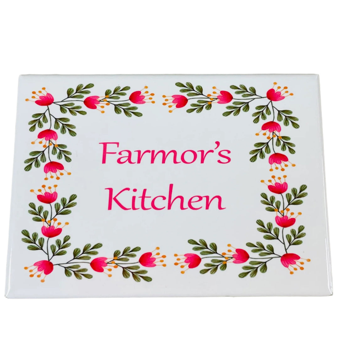 Rectangle Magnet, Farmor's Kitchen