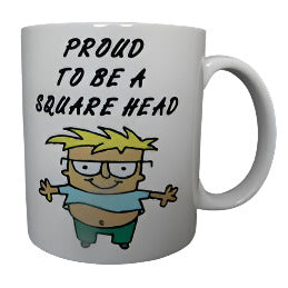 Proud to be a Squarehead coffee mug