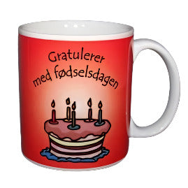 Norwegian birthday coffee mug