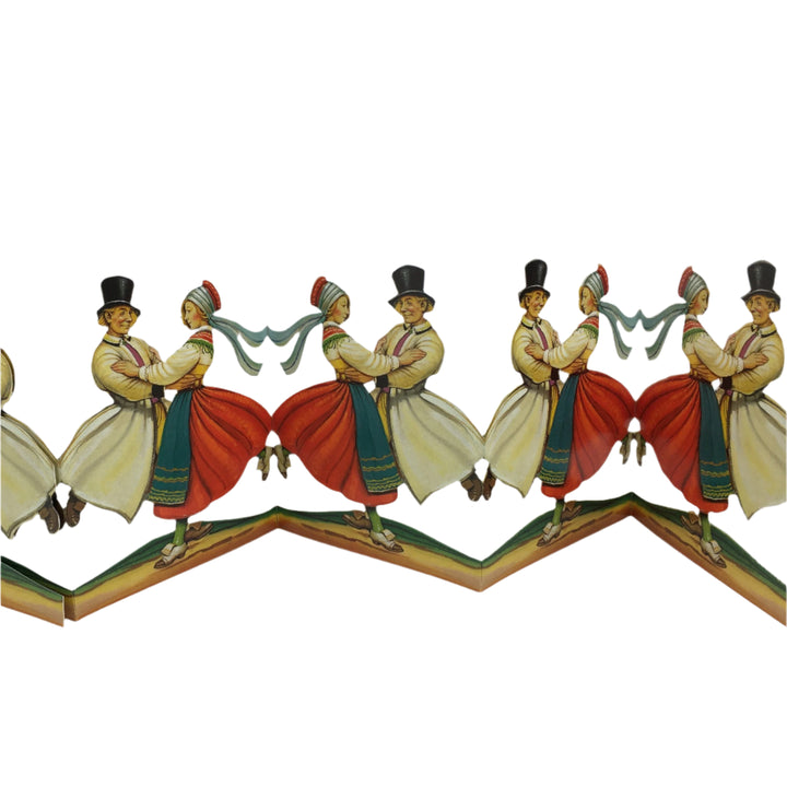 Cutout Swedish dancers by Helge Artelius