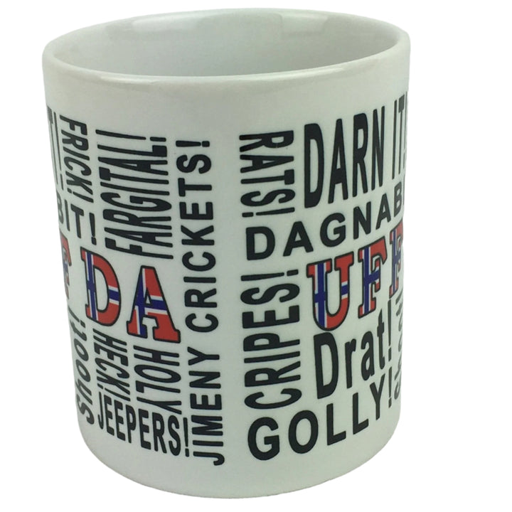 Uff da Darn it coffee mug
