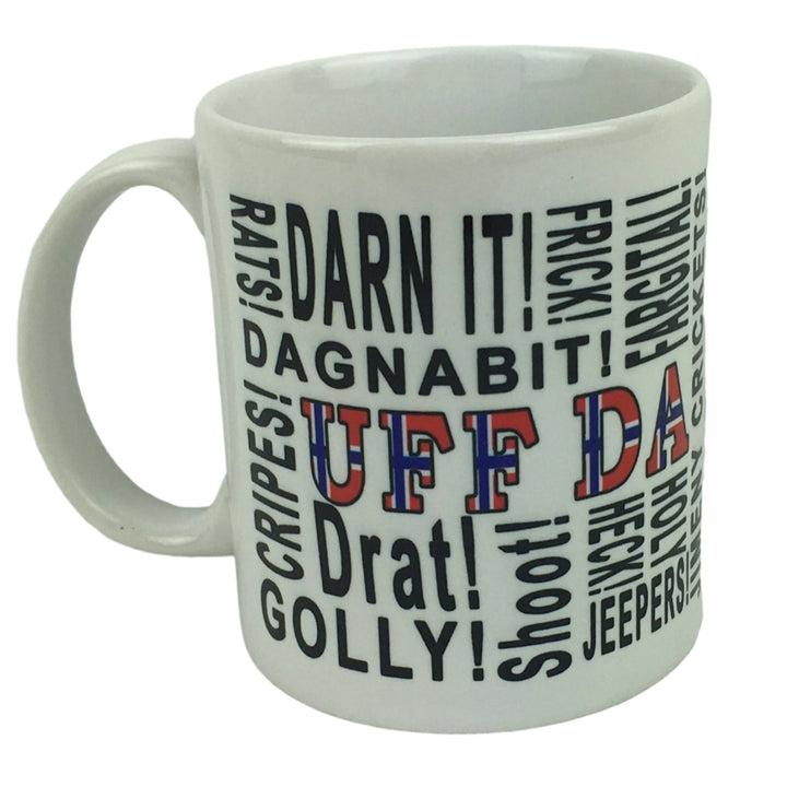 Uff da Darn it coffee mug