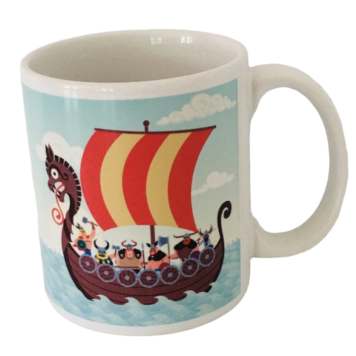 Viking Ship coffee mug