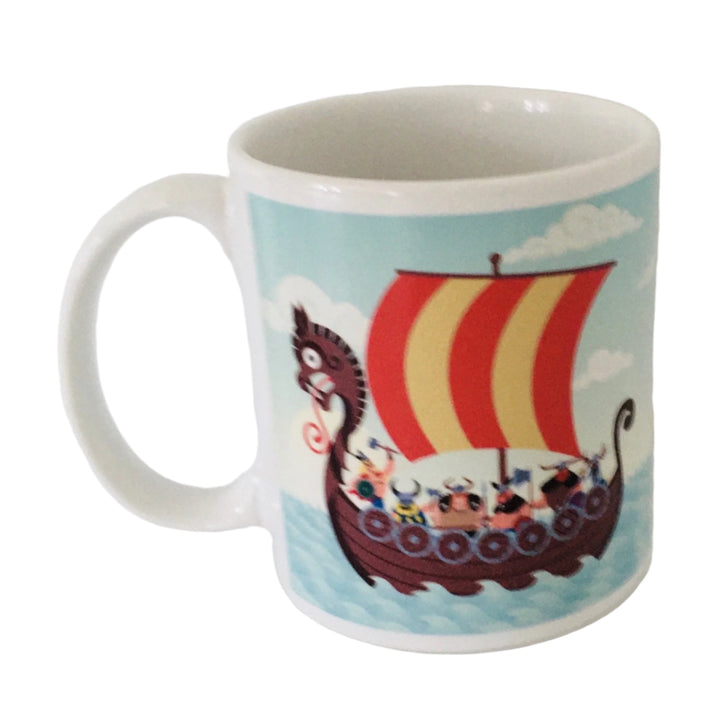 Viking Ship coffee mug