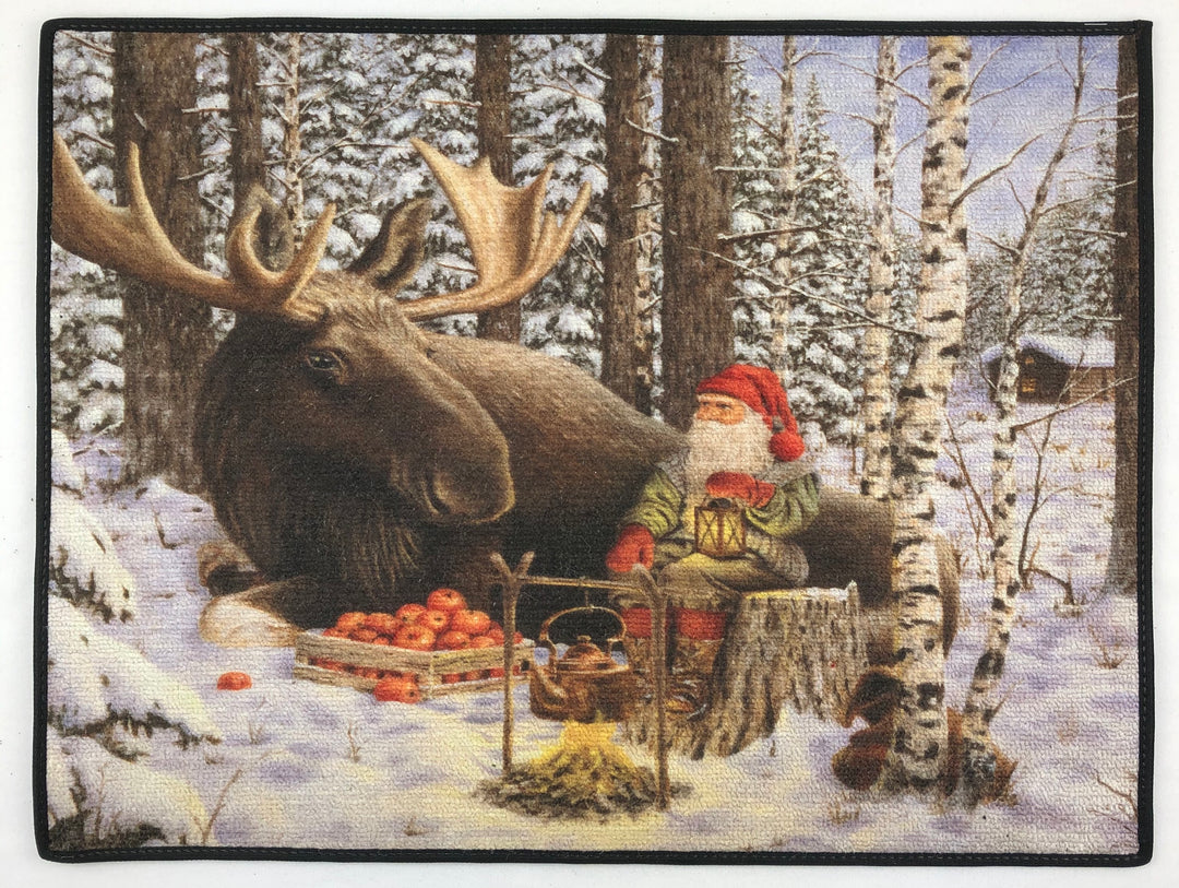 Jan Bergerlind Door Mat Rug - Tomte & moose