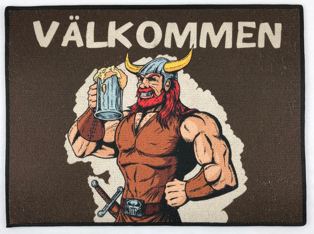 Välkommen Viking Door Mat Rug