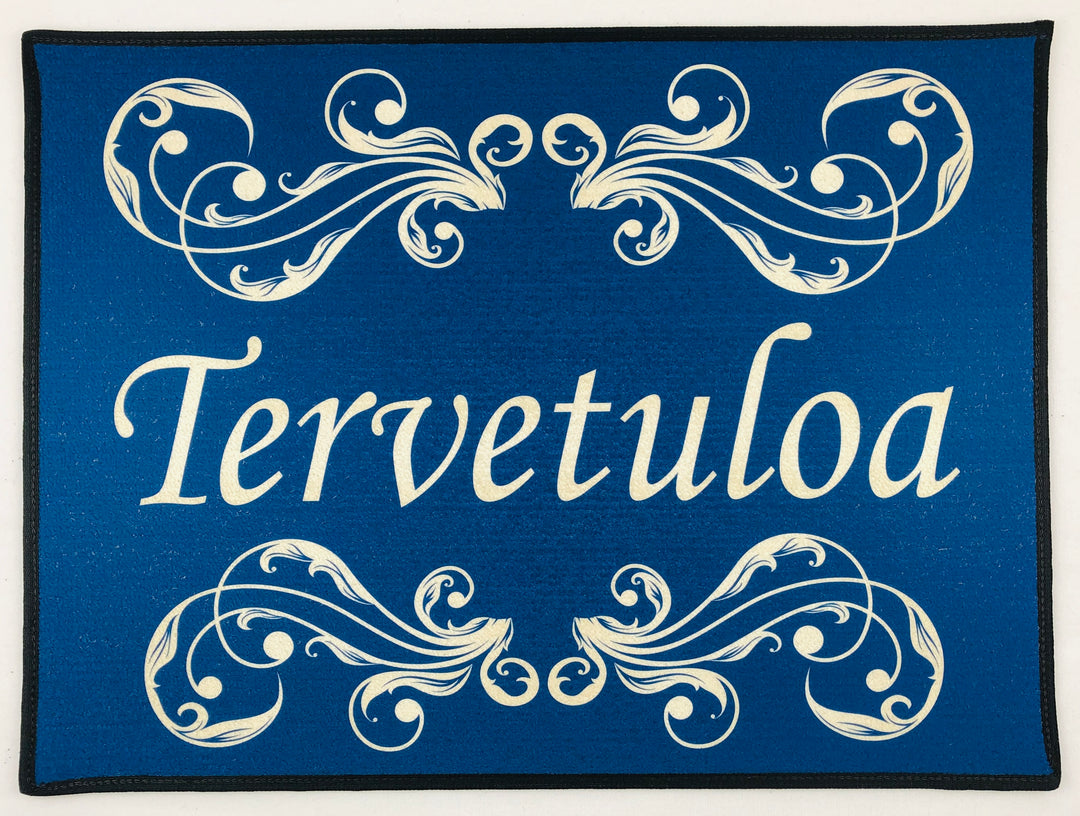 Tervetuloa Door Mat Rug