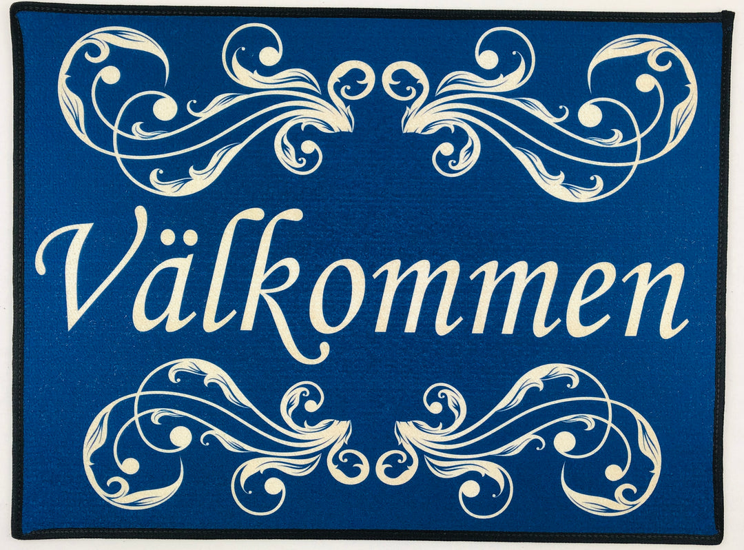 Välkommen Door Mat Rug