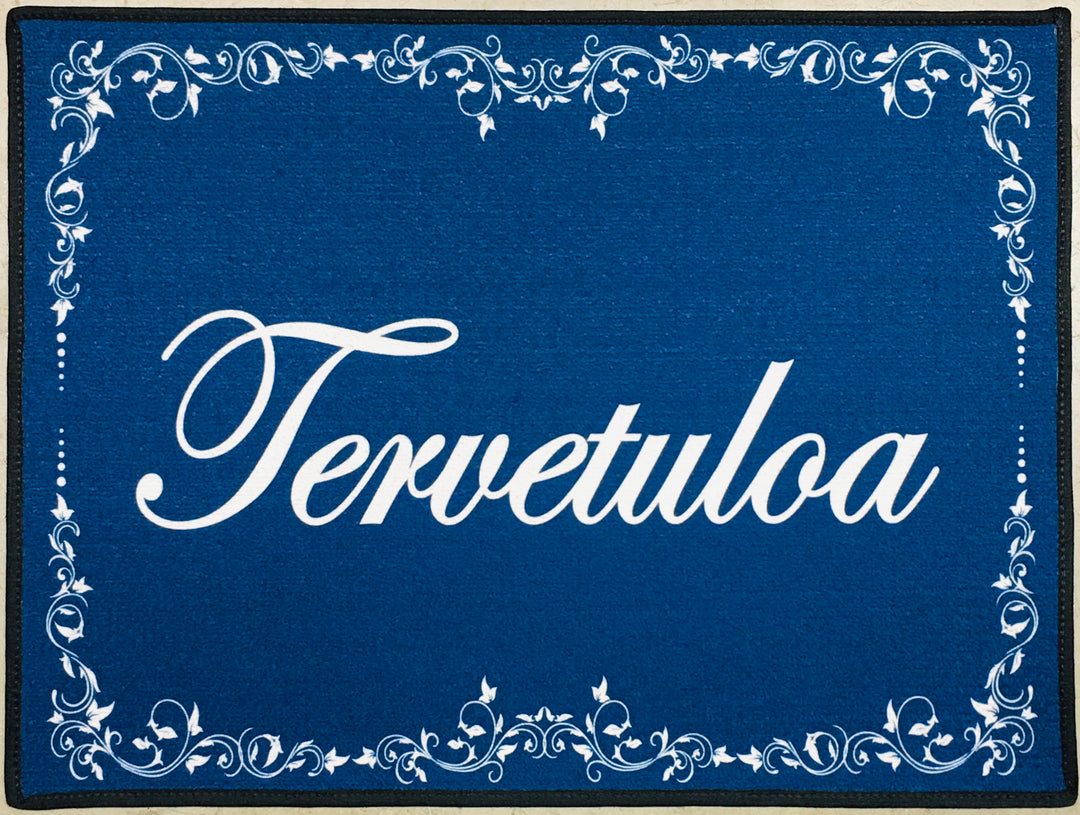 Tervetuloa Door Mat Rug