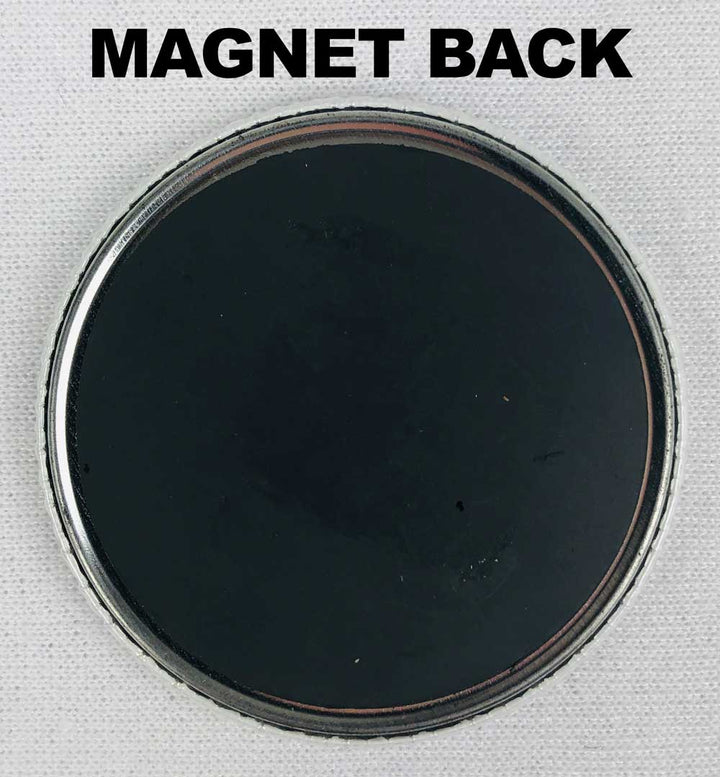 Pray for me my wife's a viking round button/magnet