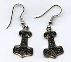 Thor's Hammer Earrings