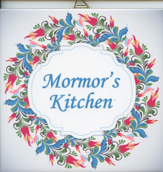 6" Ceramic tile, Mormor's Kitchen