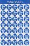 Finnish Flag Sisu Stickers