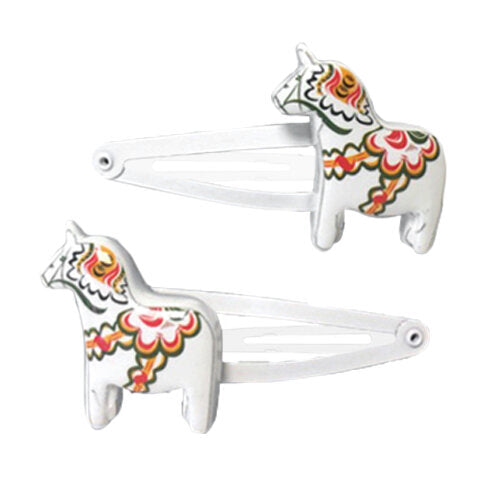 Dala Horse Hair Clips - 2 pack