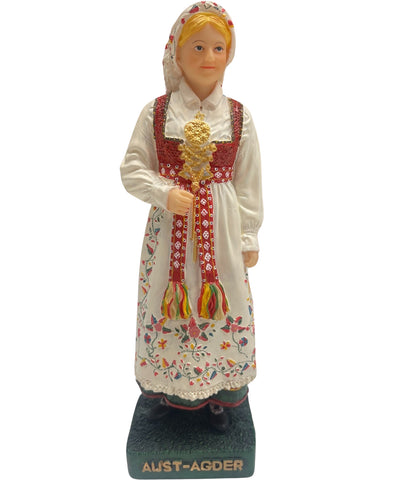 Bunad Collectible Figurine - Aust-Agder (female)