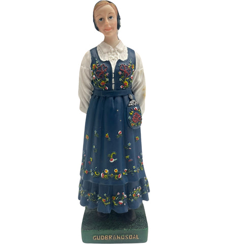 Bunad Collectible Figurine - Gudbrandsdal (female)