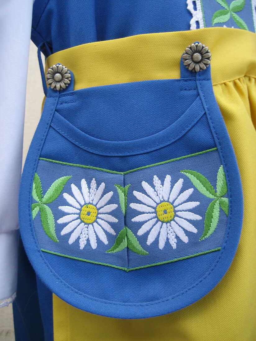 Swedish National Costume Dress for Ladies