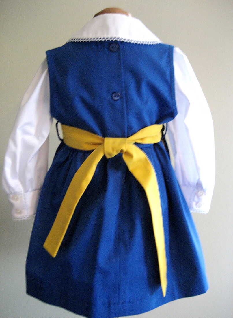 Swedish National Costume Dress for Girls