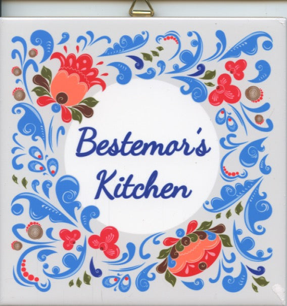 6" Ceramic Tile, Bestemor's Kitchen