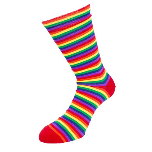 Rainbow socks