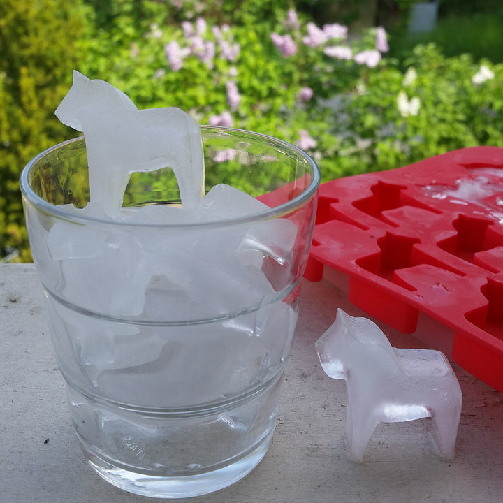 Dala horse mold for ice cubes, candy, soaps