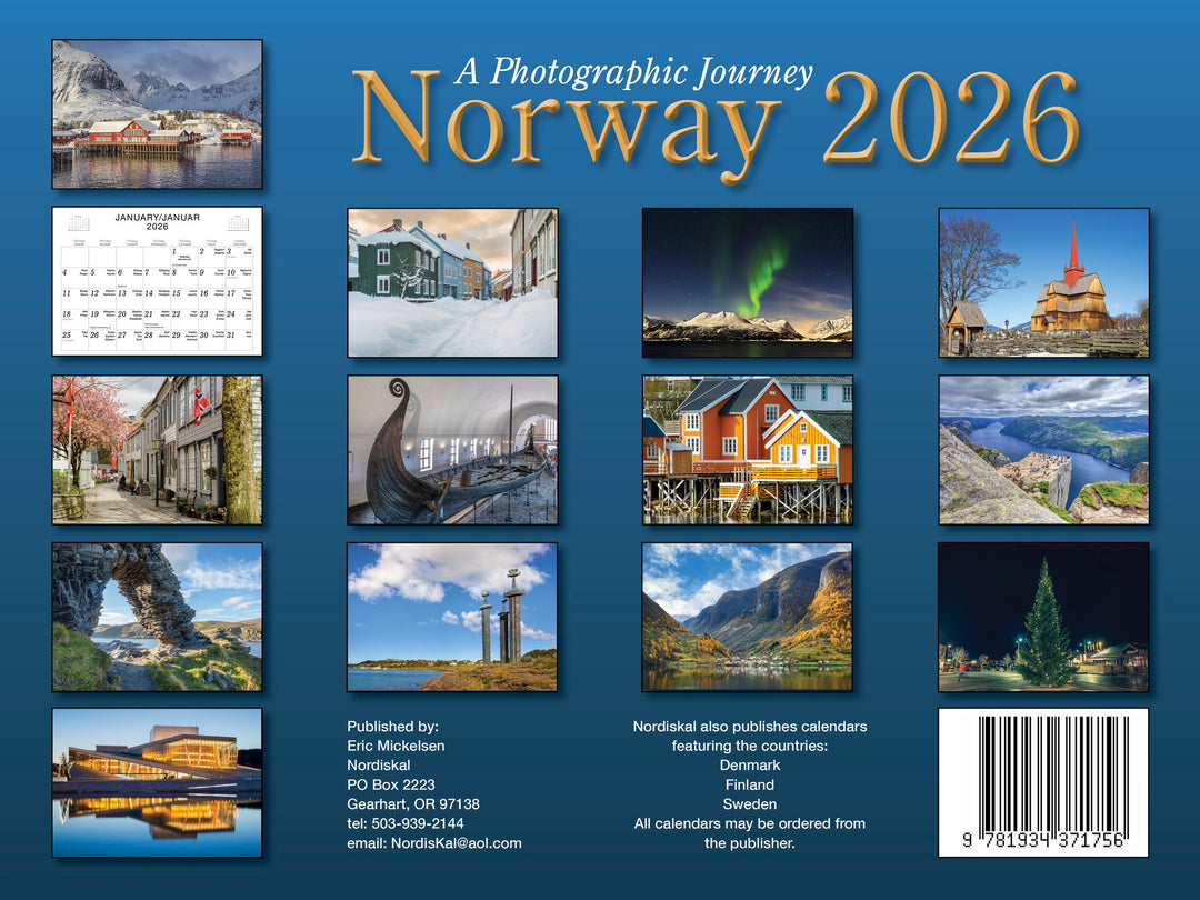 Norway Calendar for 2026