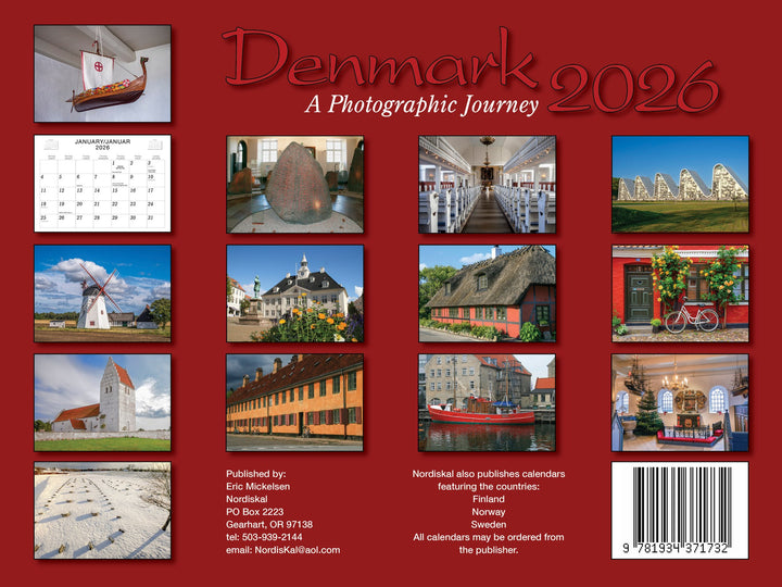 Denmark Calendar for 2026