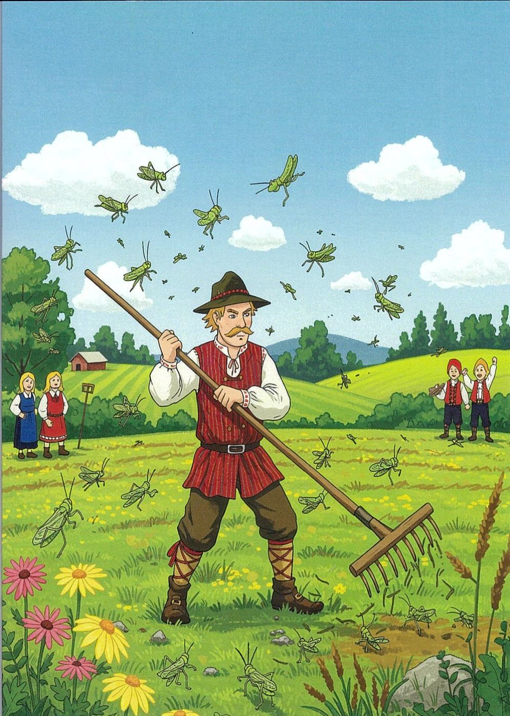 St Urho's Day Card