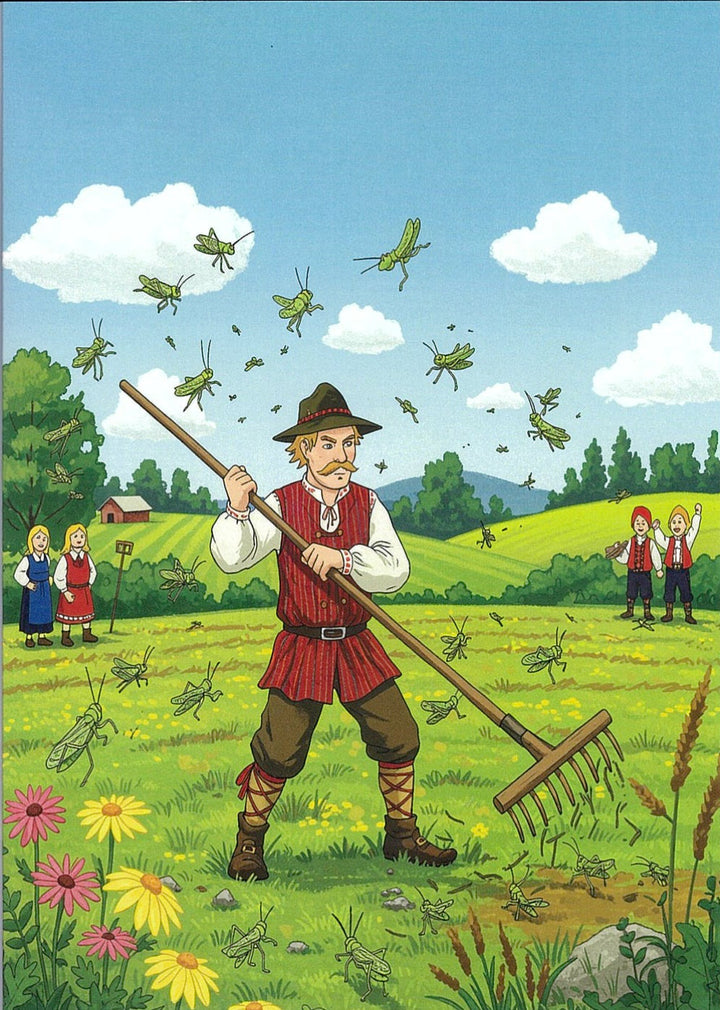 St Urho's Day Card
