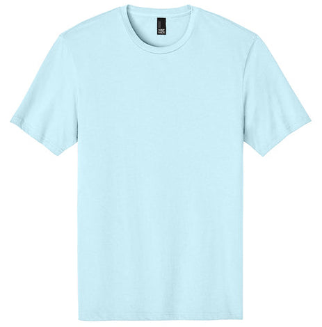 Floral Mormor on Seaglass Blue T-shirt