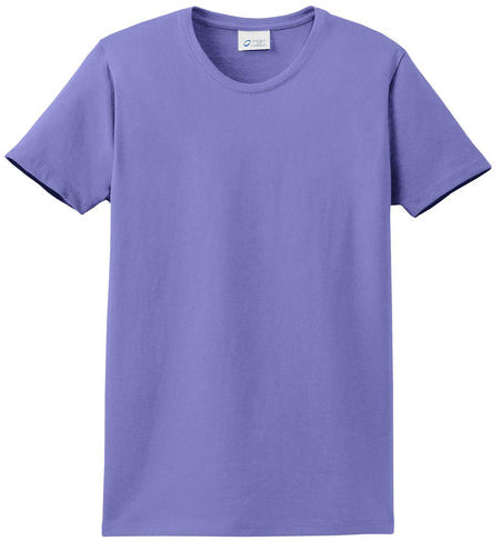 Folk Art Heart on Violet T-shirt