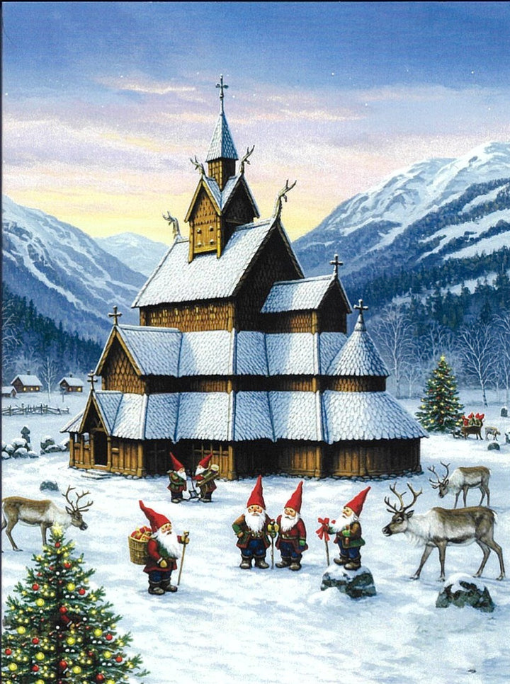 Boxed Note cards, Christmas Church assortment