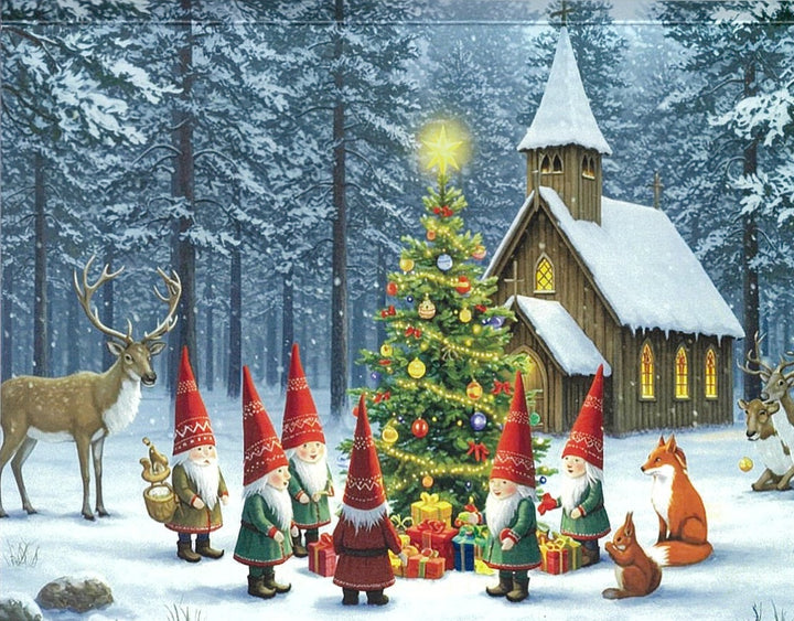 Boxed Note cards, Christmas Church assortment