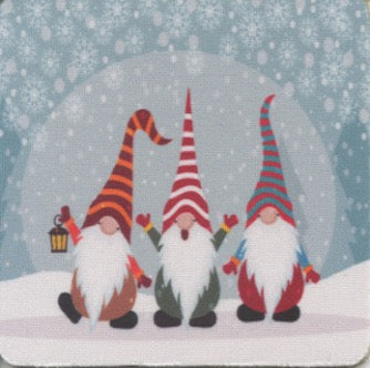 Gnome trio Coasters Box of 6