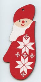 Gnome Tomte in Mitten Ornament