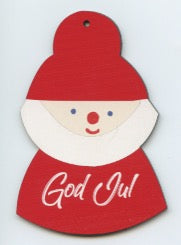 God Jul Gnome Tomte Ornament