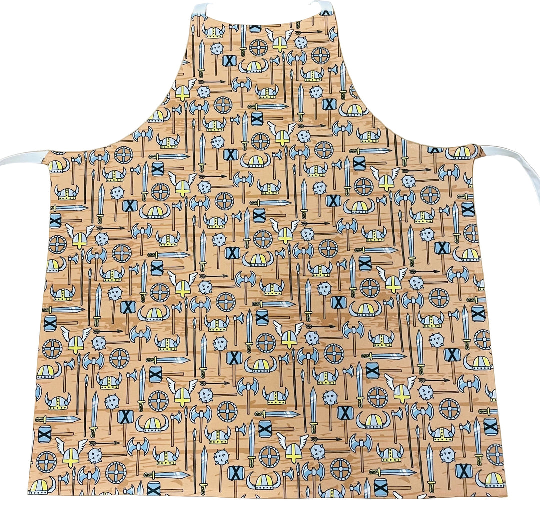 Apron - Viking helmets & weapons