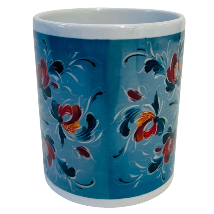Lise Lortentzen rosemaling coffee mug