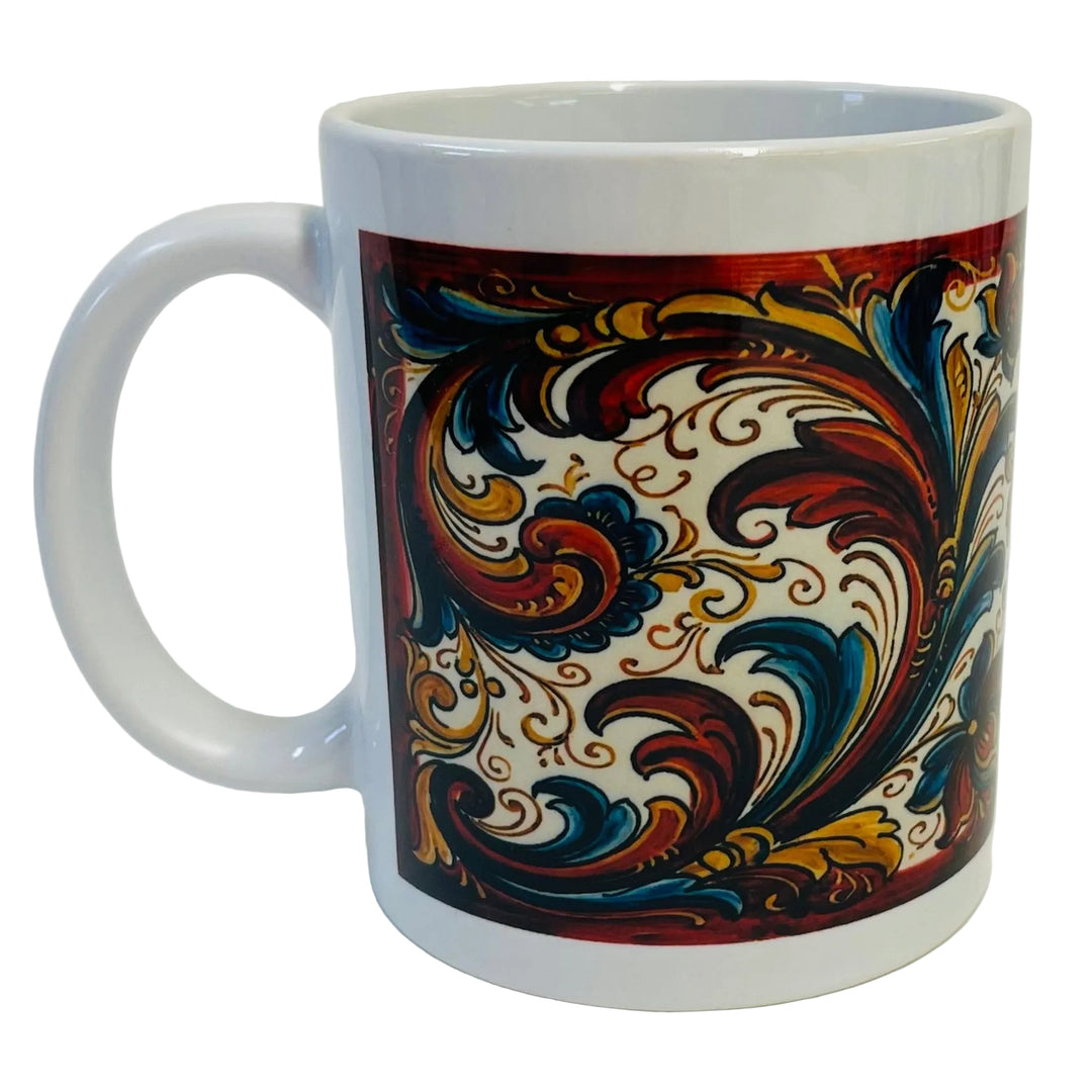 Rosemaling Coffee Mug