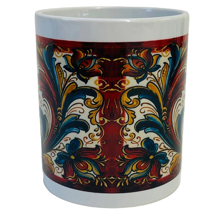 Rosemaling Coffee Mug