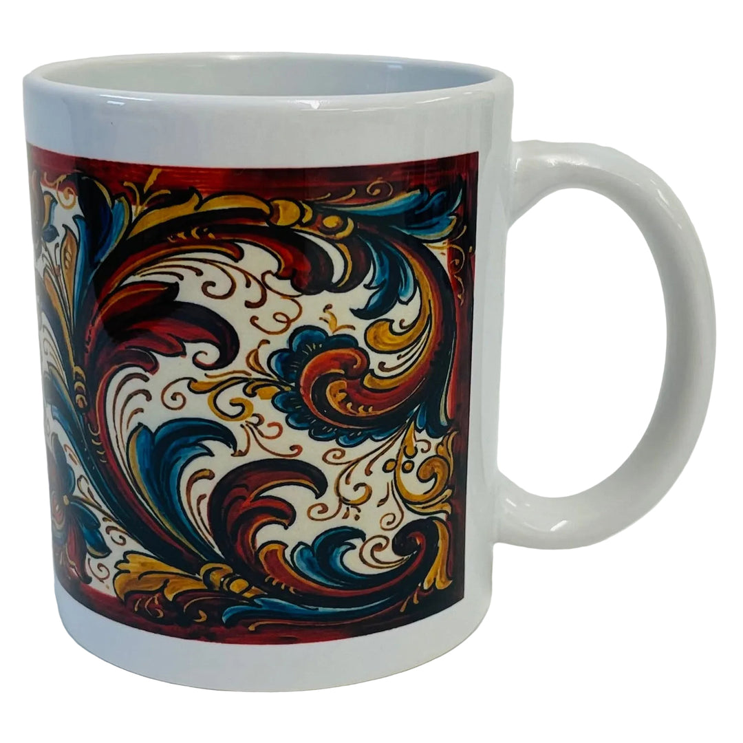 Rosemaling Coffee Mug
