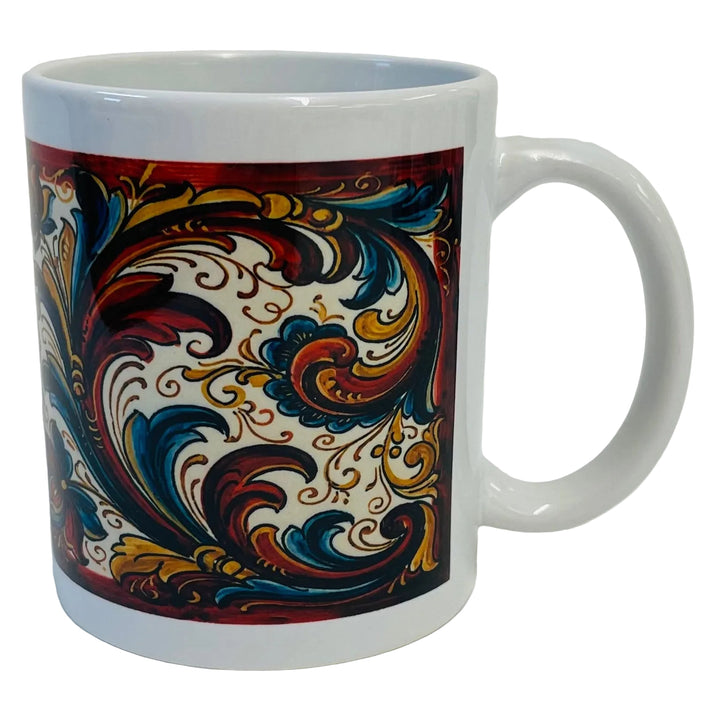 Rosemaling Coffee Mug
