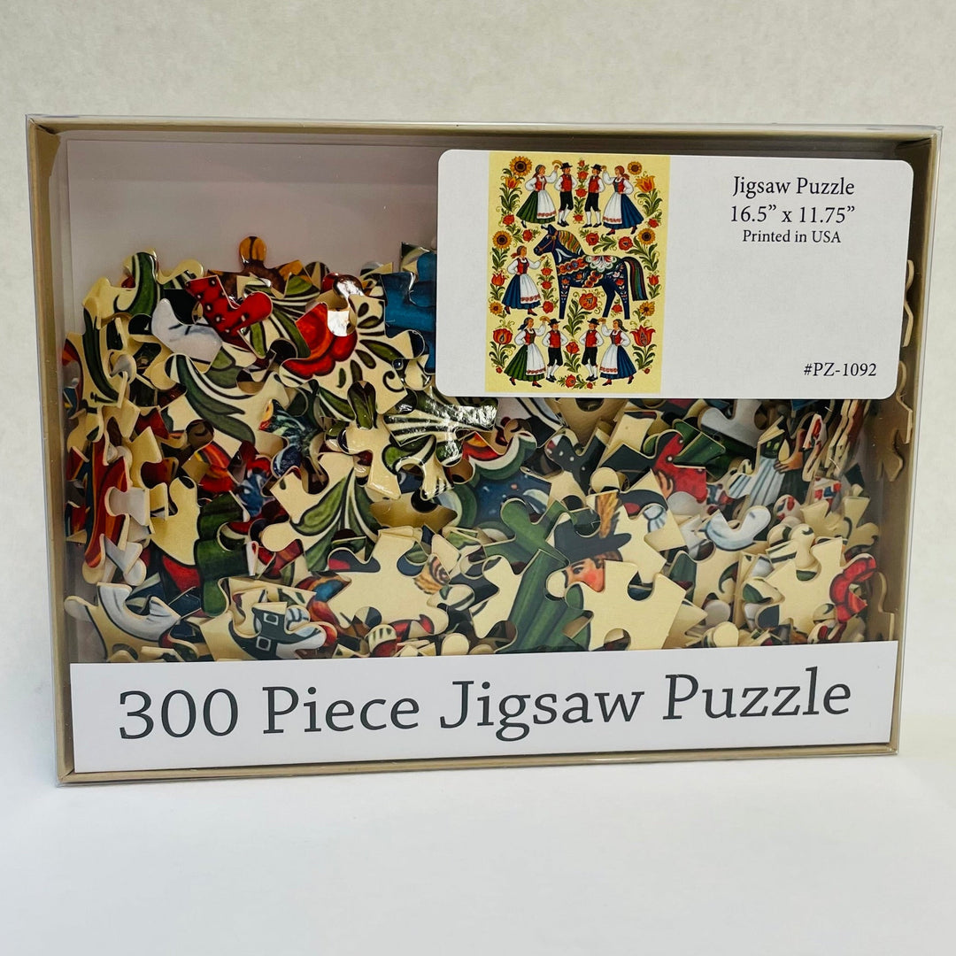 Puzzle - Dala horse & dancers
